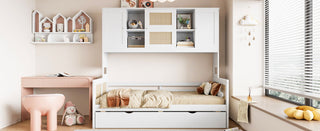 Daybed And All In One Cabinet And Shelf