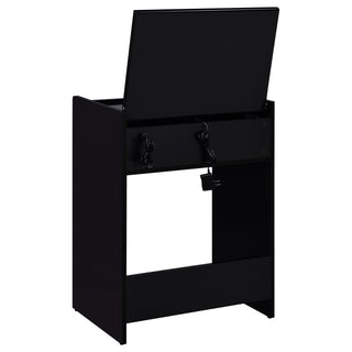 Ayuba - 3 Drawer Makeup Vanity Table With Mirror And Stool