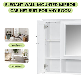 Modern Wall Mounted Medicine Cabinet With Mirror