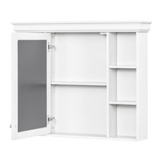 Wall Mounted Bathroom Storage Cabinet With Mirror Door