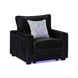 Rita - Accent Chair With LED Underlighting