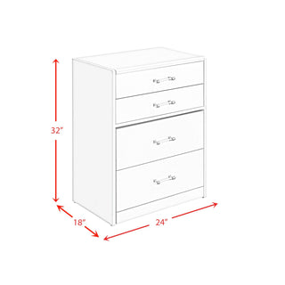 Irvine - Mini Vanity With Stool, LED And USB