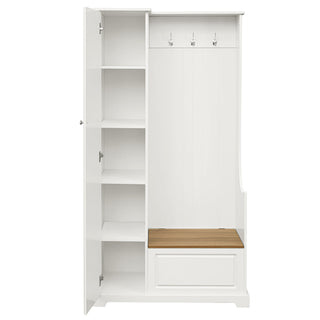 Hall Tree With Flip Up Bench
