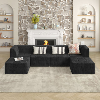 Modern Minimalist Corner Sofa Sleeper