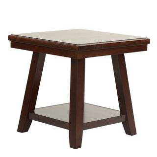 3 Piece Occasional Table Se, Coffee Table, End Table & Sofa Table - Walnut