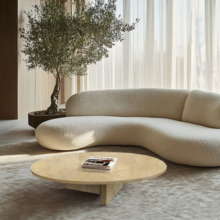 Luxury Coffee Table With Unique Veining, Unique Stone Design