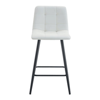 Bar Chair Set Comfortable With Metal Legs And Ergonomic Design