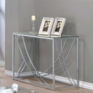 Kempton - Console Table - Chrome
