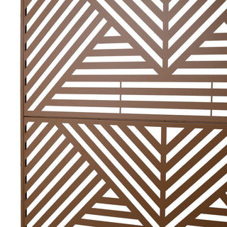 Freestanding Outdoor & Indoor Freestanding Metal Privacy Screen