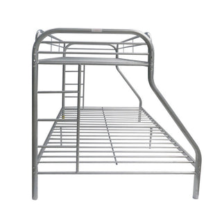 Tritan - Twin / Full Bunk Bed - Silver