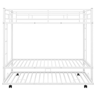 Twin Over Twin Bunk Bed With Trundle