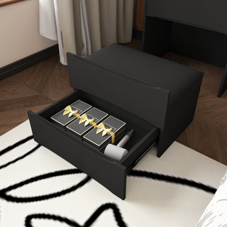 3 In 1 Vanity Table With LED Mirror & Storage Stool For Bedroom