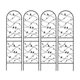 Garden Rustproof Trellis For Climbing Plants