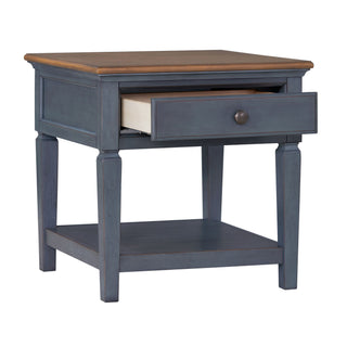 End Table - Blue