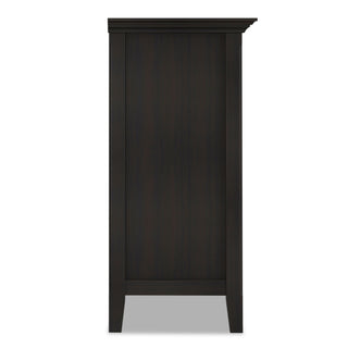 Amherst - 2 Door Storage Cabinet & Adjustable Shelving - Brown