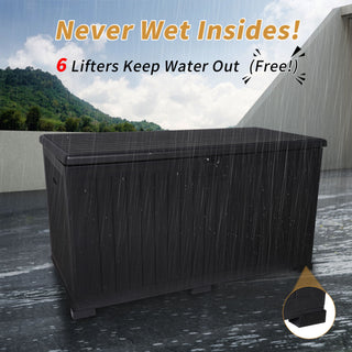 Outdoor Large Storage Box With Lockable Storage Containers