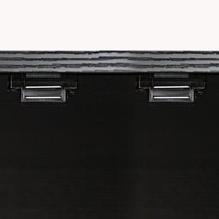 Fluted Kitchen Pantry Cabinet With 3 Keyboard Drawers & 6 Adjustable Door Shelves