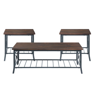 Mica - Three Pack Occasional Set - Brown