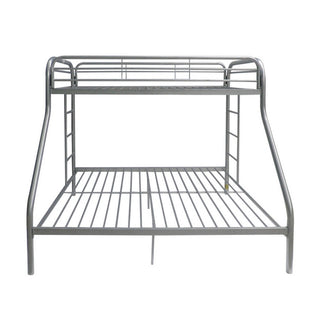 Tritan - Twin / Full Bunk Bed - Silver