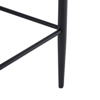 Upholstered Barstools With Back For Kitchen (Set of 2)