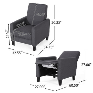 Elegant Push Back Chair For Home