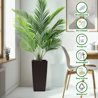 Indoor Outdoor Planter With Automatic Watering System