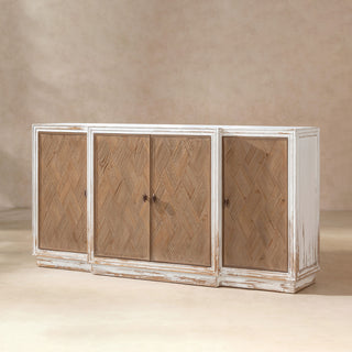 Amelie - 4 Door Sideboard - White
