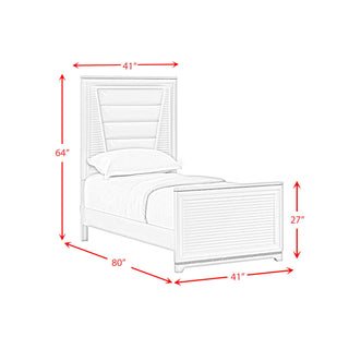 Denmark - Upholstered Bed With LED