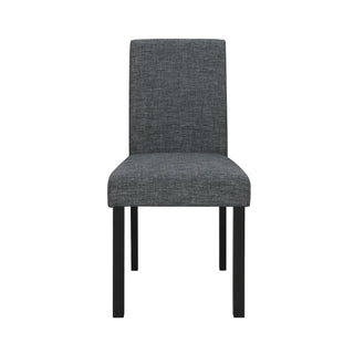 Sarang - Panda Dining Table With 4 Padded Dining Chairs - Black