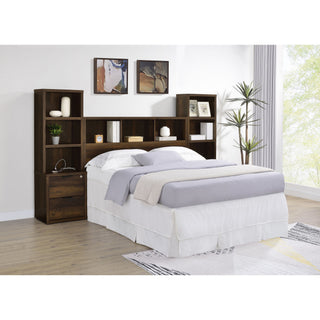 Geary - Bookcase Headboard With Open Cubbies