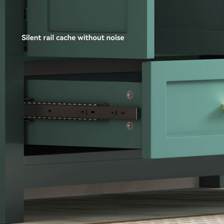 Bathroom Vanity With Sink Combo, 4 Soft Close Doors And 4 Drawers