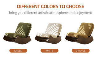 Comfortable High-Quality Upholstery Glider Rocking Chair