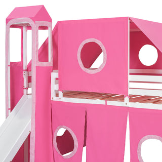 Loft Bed With Tent And Tower