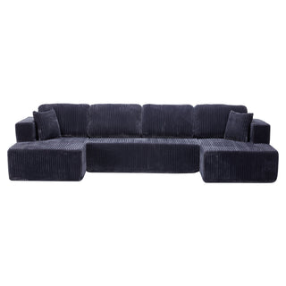 U-Shape Modular Sectional Sofa For Living Room