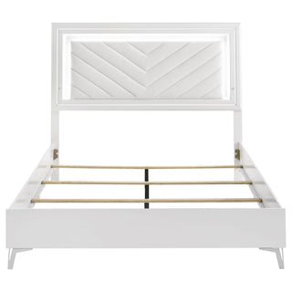 Buckley - Panel Bed With LED Trim