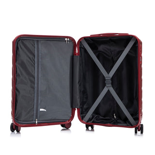 Hard Shell Travel Luggage With Scratch Resistant Surface