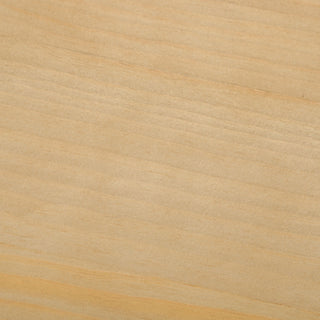 X-Frame Console Table, Angled Cross Leg Design, Rounded Edges - Natural