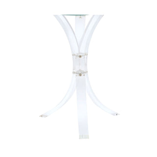 Bailey - Round Top Side Table - Clear