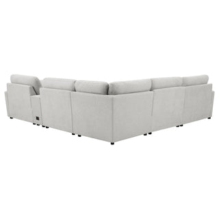 Hollander - 6 Piece Modular Power Reclining Sectional Sofa
