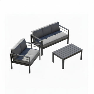 Outdoor Patio Set All-Weather With Thick Cushions