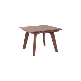 Outdoor Side Table, Wide Tabletop For Patio - Brown