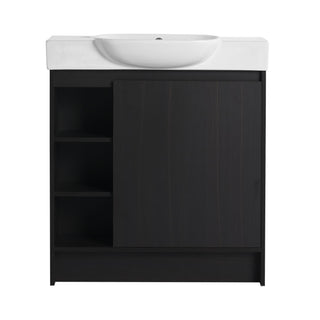 Freestanding Bathroom Vanity With Sink, Soft Close Door