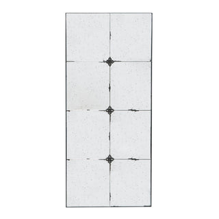 Traditional Decor Style Antique Glass Panel Mirror, Wall Mirror For Bathroom Entryway Console Lean Against Wall