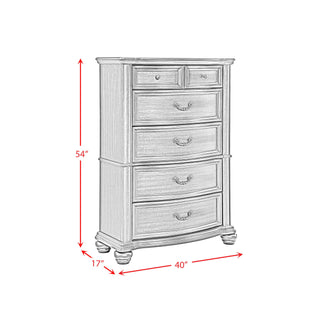 Brunswick - 5-Drawer Chest - Mahogany