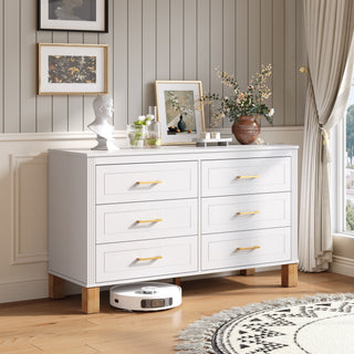 6 Drawer Double Dresser