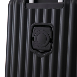 20" / 24" / 28" 3 Pieces / Set Spinner Wheel Luggage, Carry On Suitcase, With Cup Holder & USB Port & Phone Holder