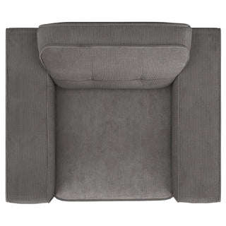 Dana - Track Arm Tufted Accent Chair