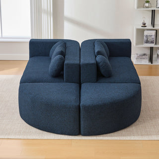 Boneless - Couch Modular Sectional Sofa With Deep Seating And Curved Design