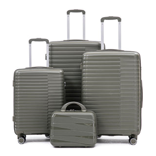 4 Piece Luggage Set, Combination Lock