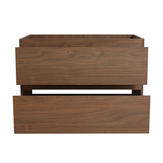 Wall Mounted Bathroom Vanity With Sink, 2 Soft Close Drawers